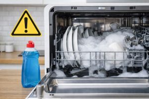 5 распространённых ошибок при использовании настольной посудомойки